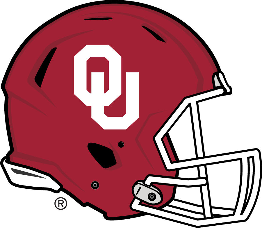 Oklahoma Sooners 2018-Pres Helmet Logo DIY iron on transfer (heat transfer)...